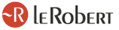 Logo 'Dictionnaires Le Robert'